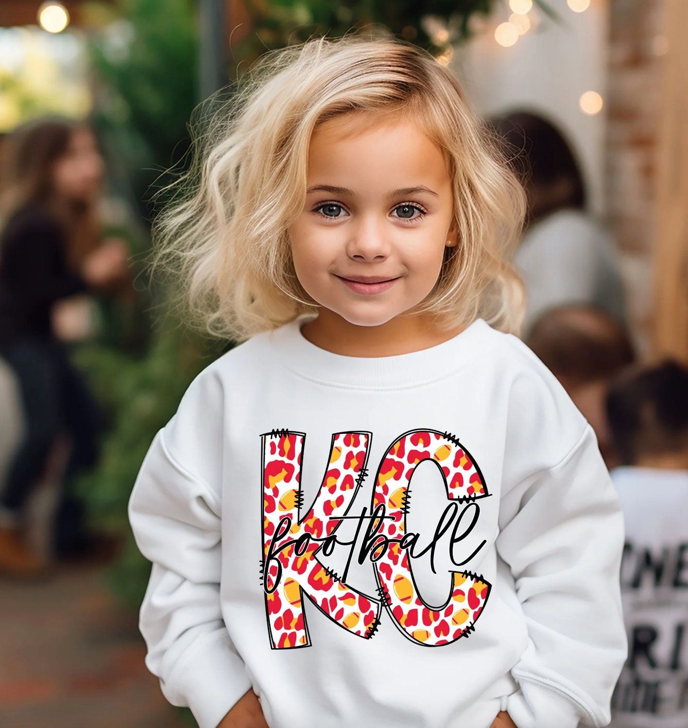 Kansas City Football Doodle Sweatshirt