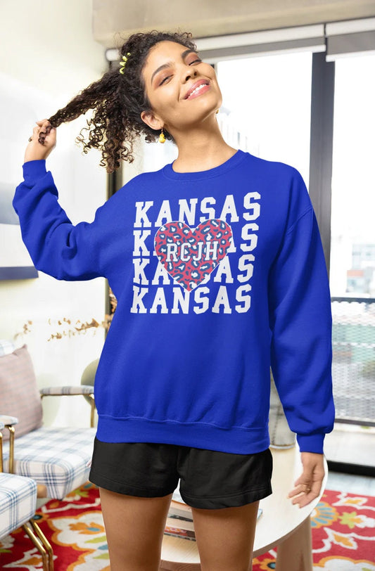Rock Chalk Jayhawk  Sweatshirt
