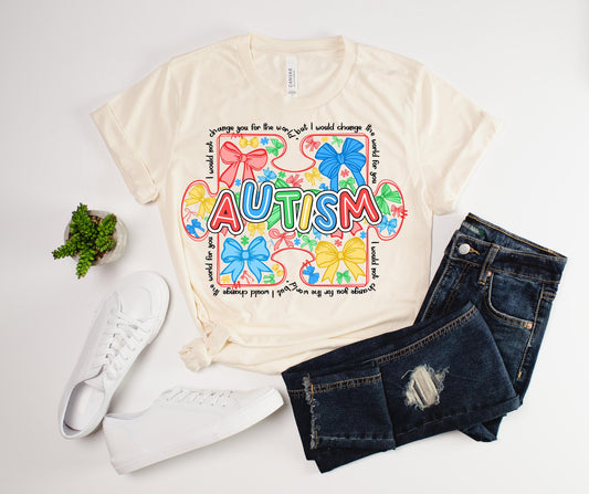 Autism Awareness Coquette Tee, Autism Mama Tee, Autism Advocate Tee, Special Education Tee, Neurodiversity Tee