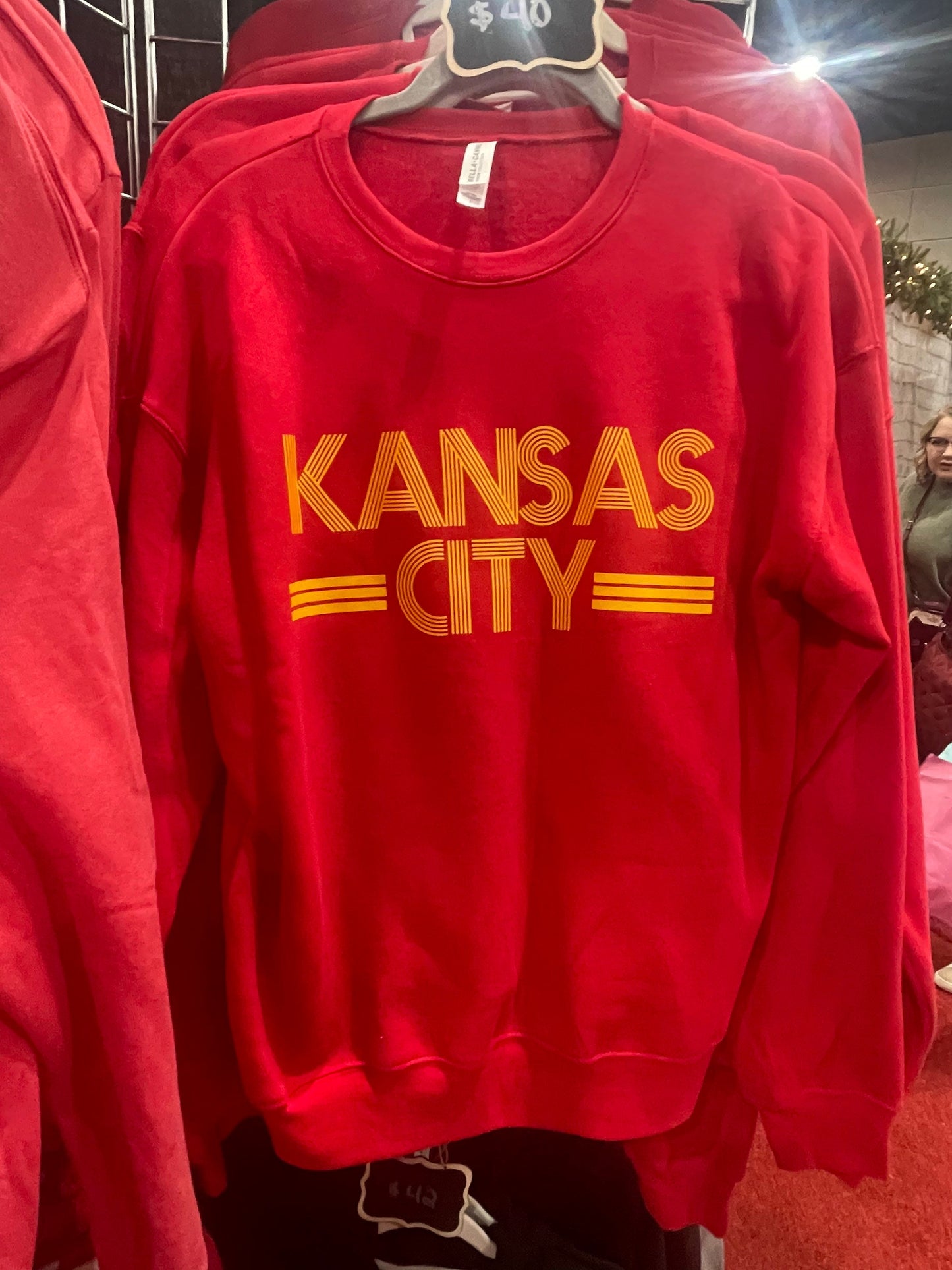 Kansas City Football Retro Sweatshirt