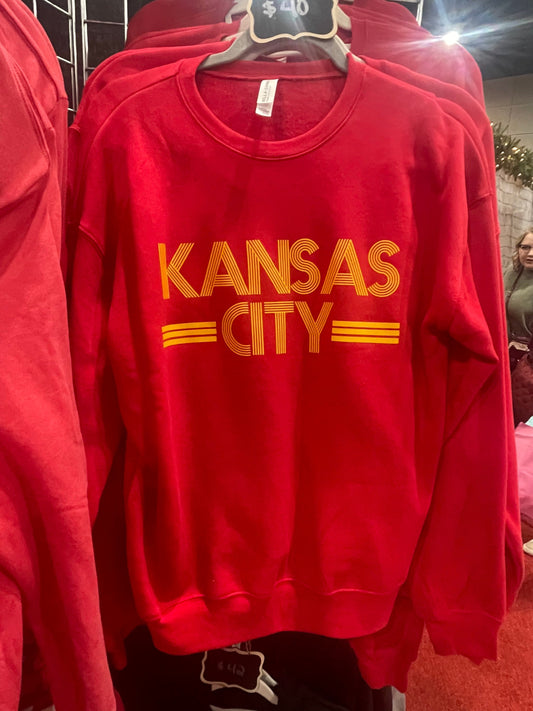 Kansas City Football Retro Sweatshirt