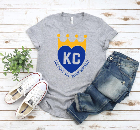Kansas City Baseball Boys are Playing Ball T-shirt