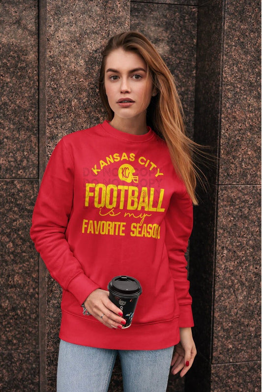 Kansas City Football is my Favorite Season-Long Sleeved Shirt