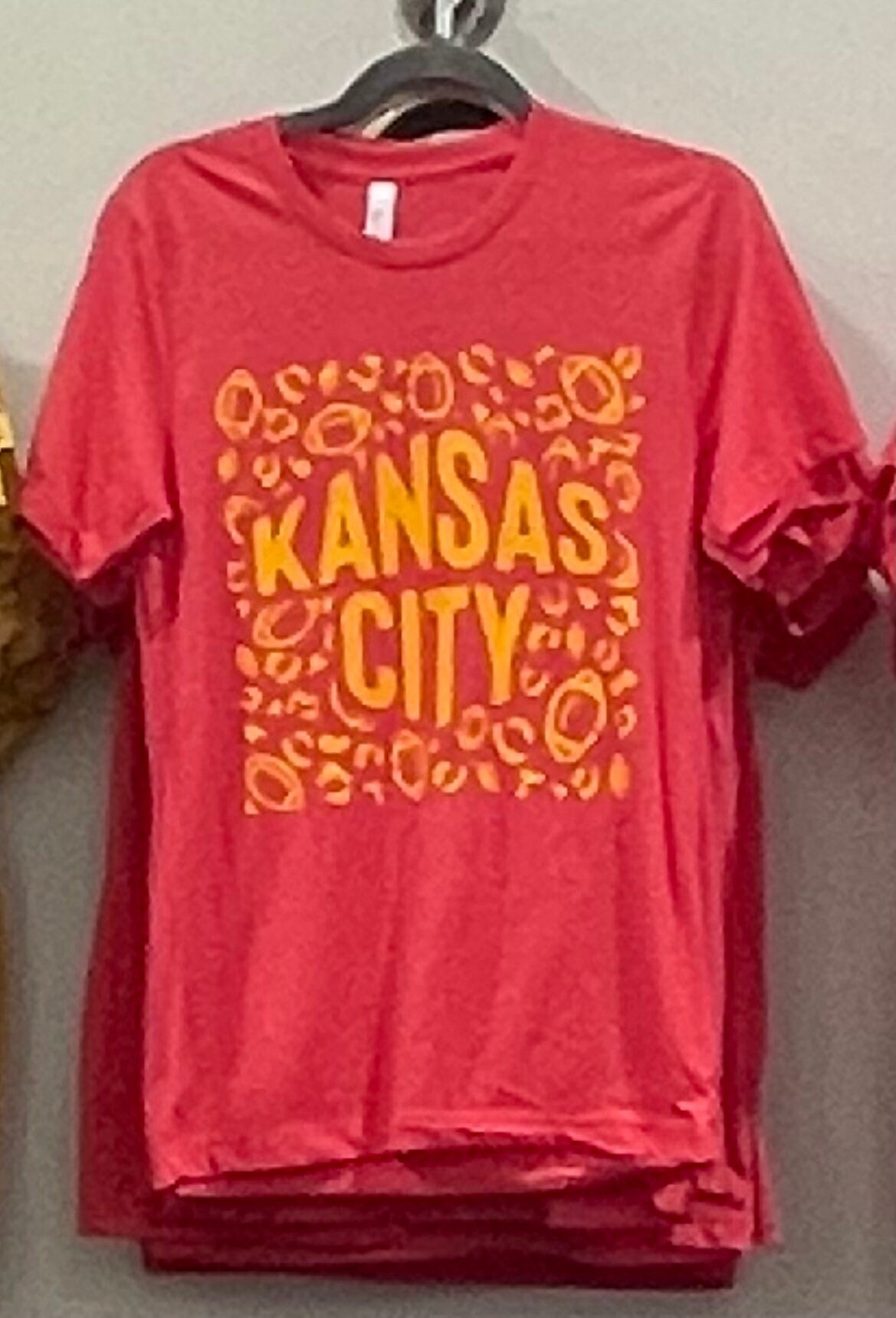 Kansas City Leopard Football T-shirt