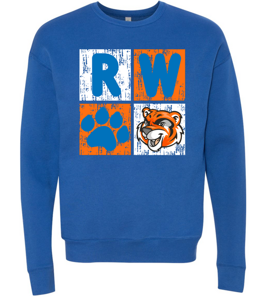 Ravenwood Elementary 4 Square Crewneck Sweatshirt