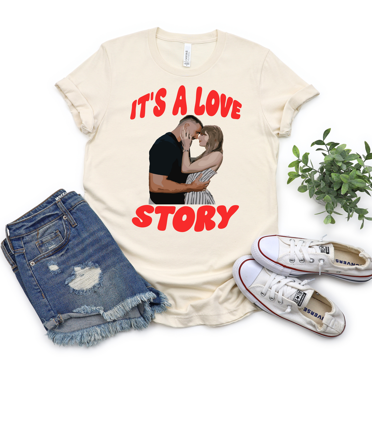It's a Love Story T-shirt