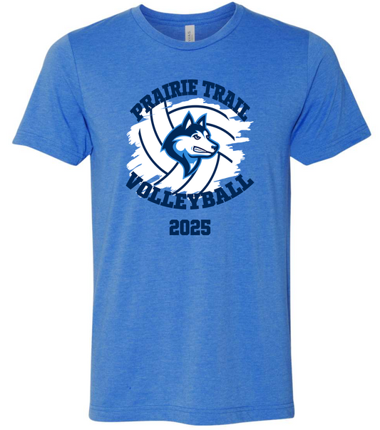 Prairie Trail Middle School Huskies Volleyball Short Sleeve Shirt