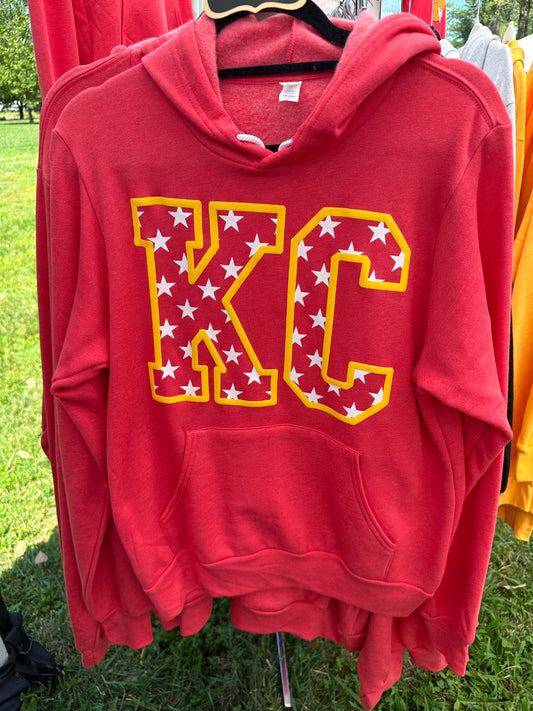 Kansas City Football Stars Puff Sweatshirt