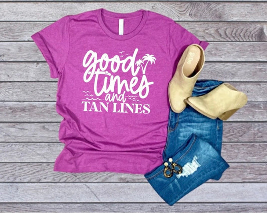 Good Times and Tan Lines Tee