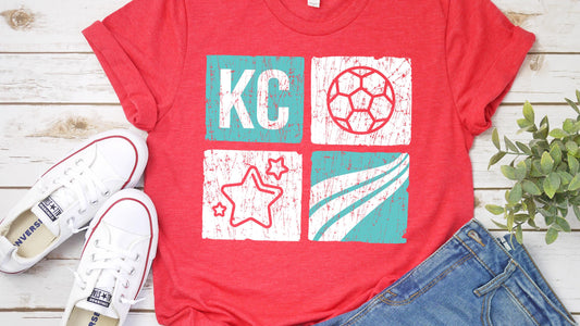 Kansas City KC Women's Soccer T-shirt