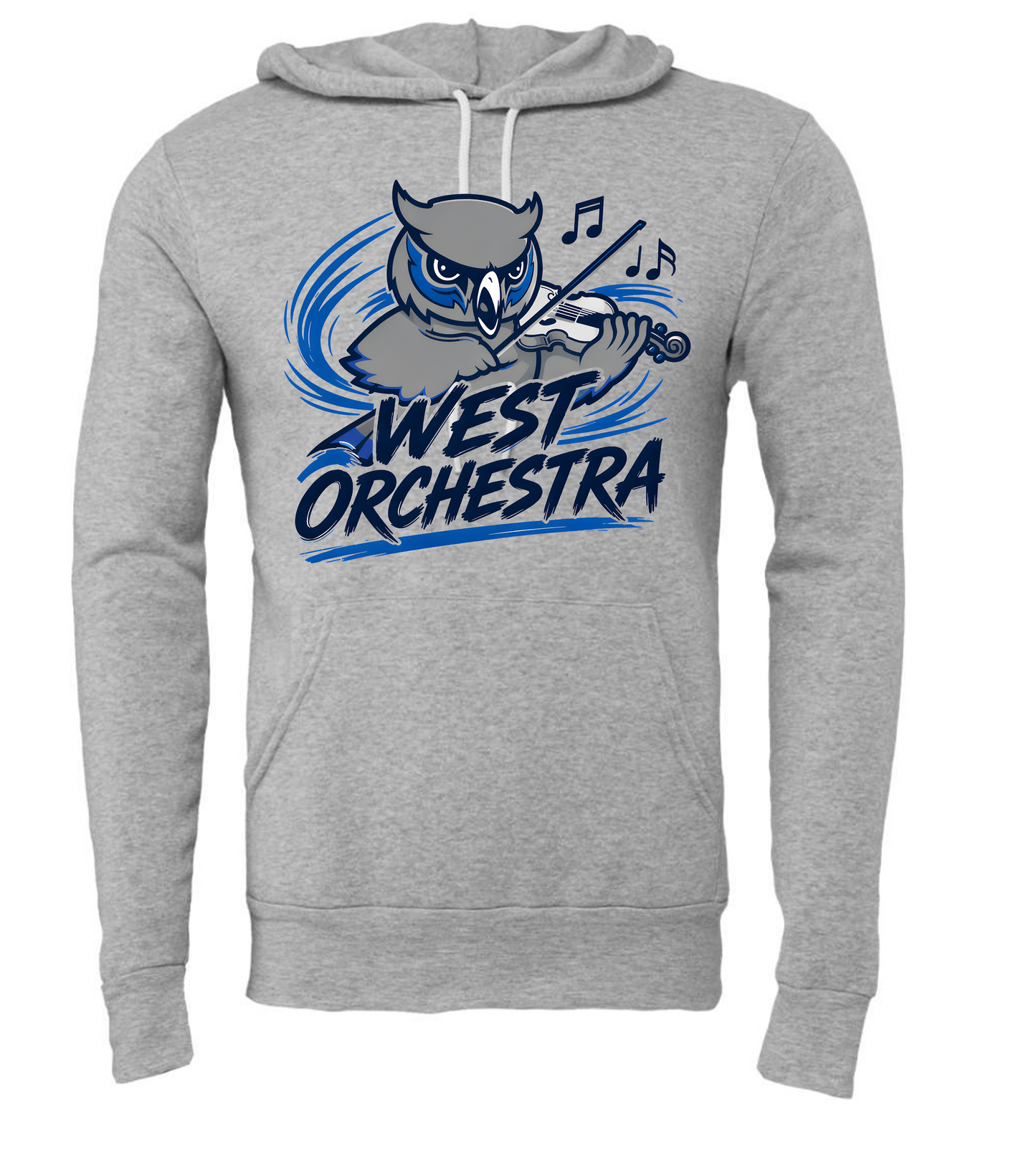 Olathe West Orchestra Hoodie W/Violin