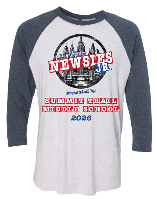 Summit Trail Middle School Newsies Theater T-shirt