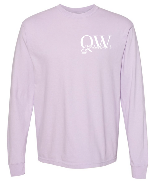 Olathe West Orchid Stucco Long Sleeve T-shirt