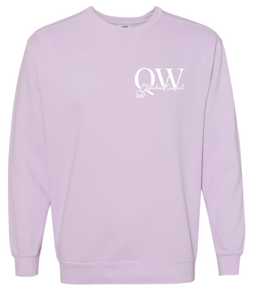 OW Stucco Orchid Crewneck Sweatshirt