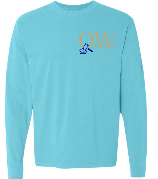OW Stucco Lagoon Long Sleeve T-shirt
