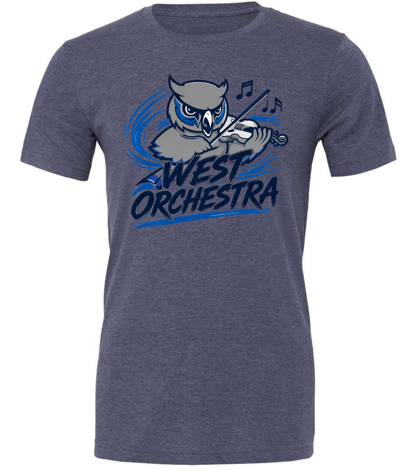 Olathe West Orchestra T-shirt with Violin