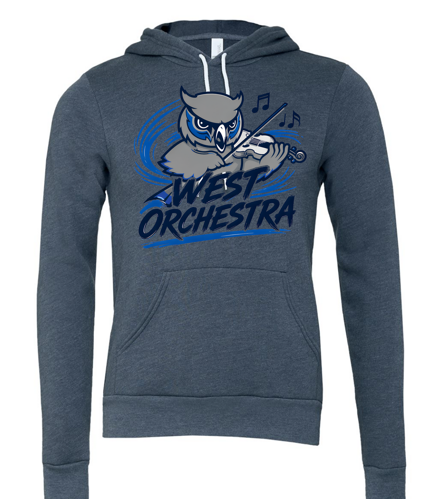 Olathe West Orchestra Hoodie W/Violin