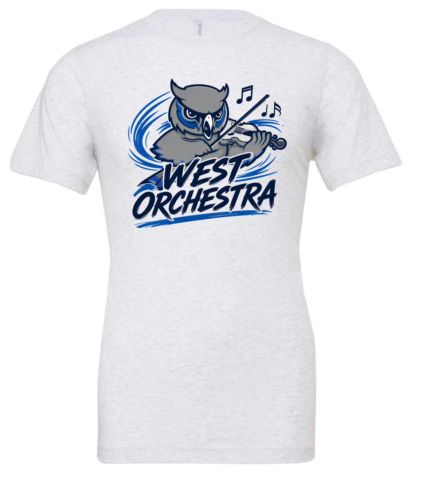 Olathe West Orchestra T-shirt with Violin